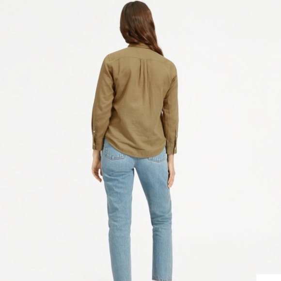 Everlane Shrunken Cotton Shirt - Picture 5 of 8
